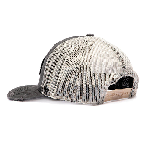 47 Brand Arizona Diamondbacks Salvage Trucker Snapback Hat - Black, White