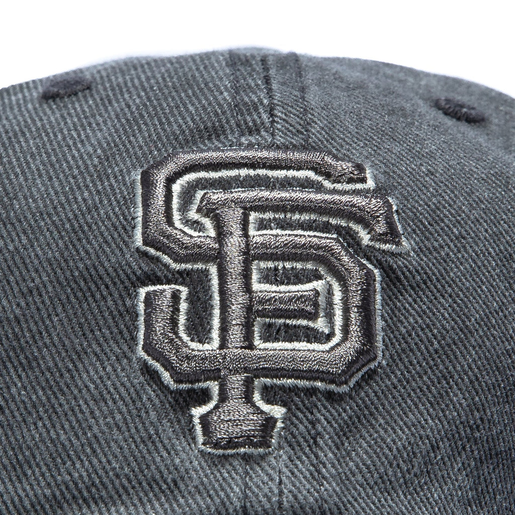 47 Brand Back to School San Francisco Giants Cleanup Strapback Adjustable Hat - Charcoal