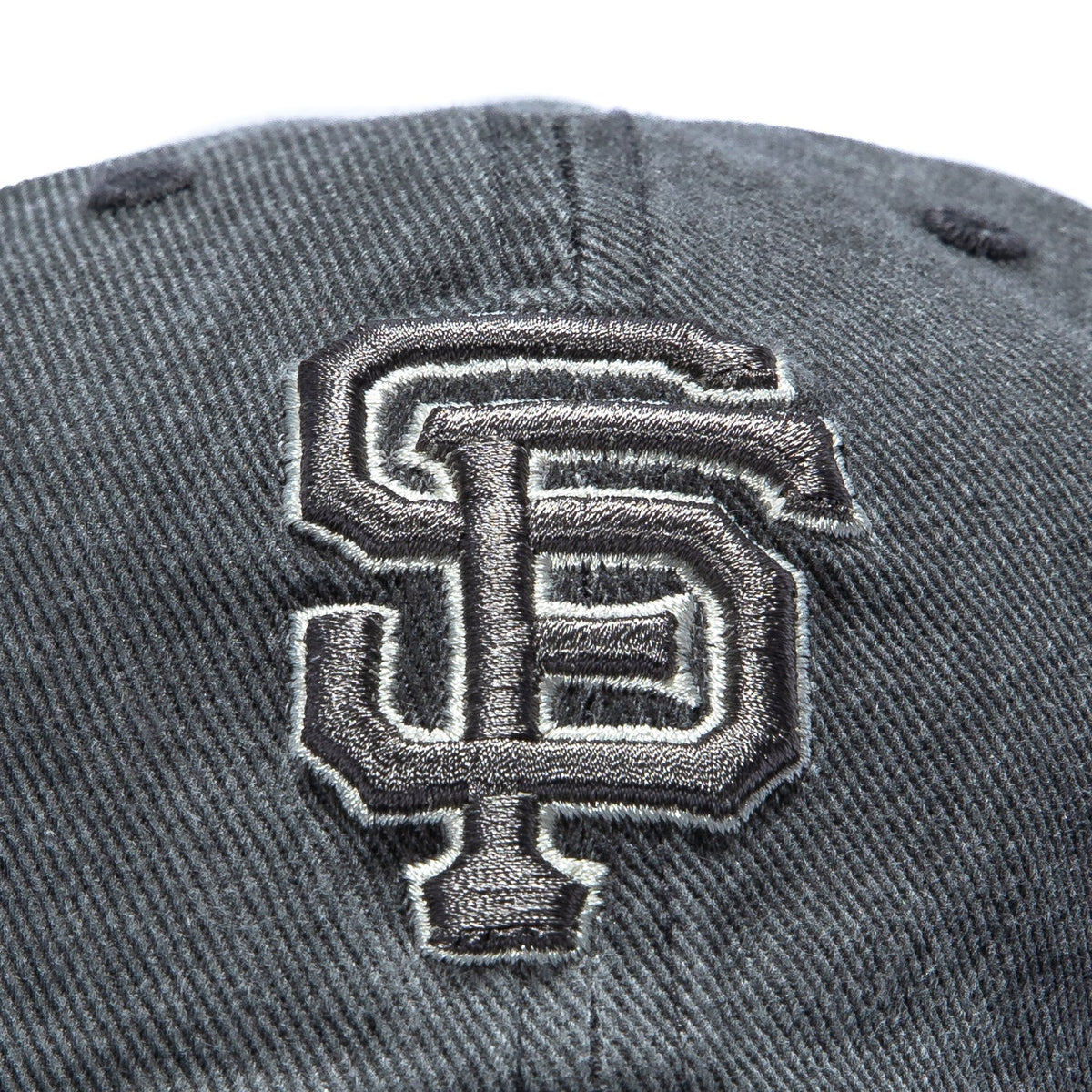 47 Brand Back to School San Francisco Giants Cleanup Strapback Adjustable Hat - Charcoal