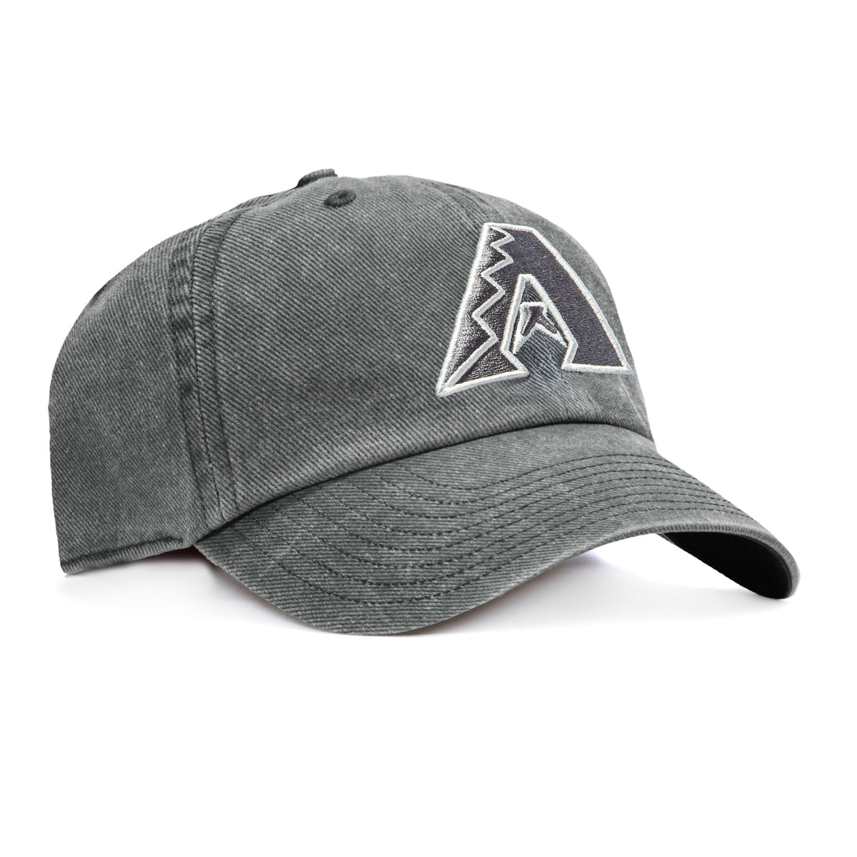 47 Brand Back to School Arizona Diamondbacks Cleanup Strapback Adjustable Hat - Charcoal