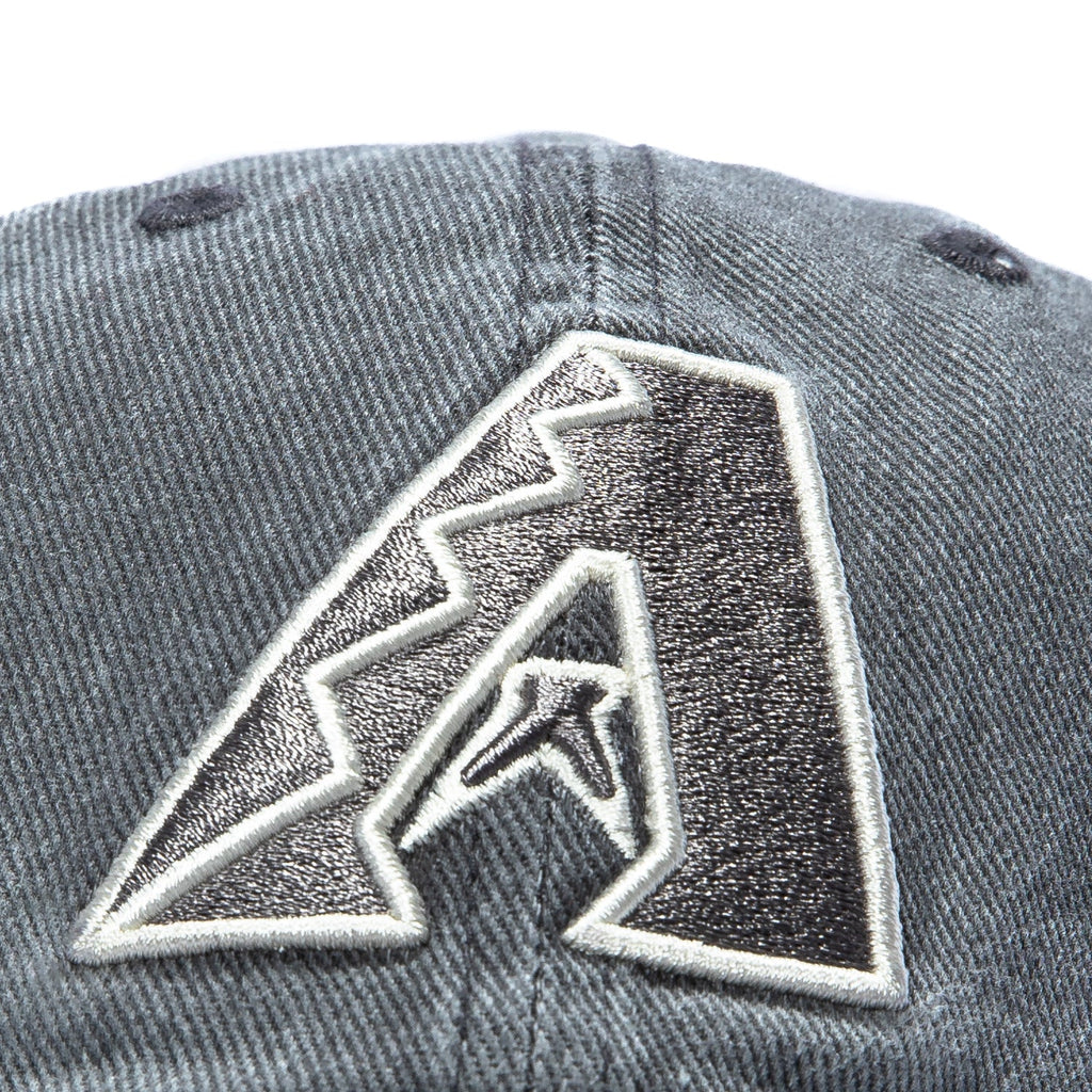 47 Brand Back to School Arizona Diamondbacks Cleanup Strapback Adjustable Hat - Charcoal