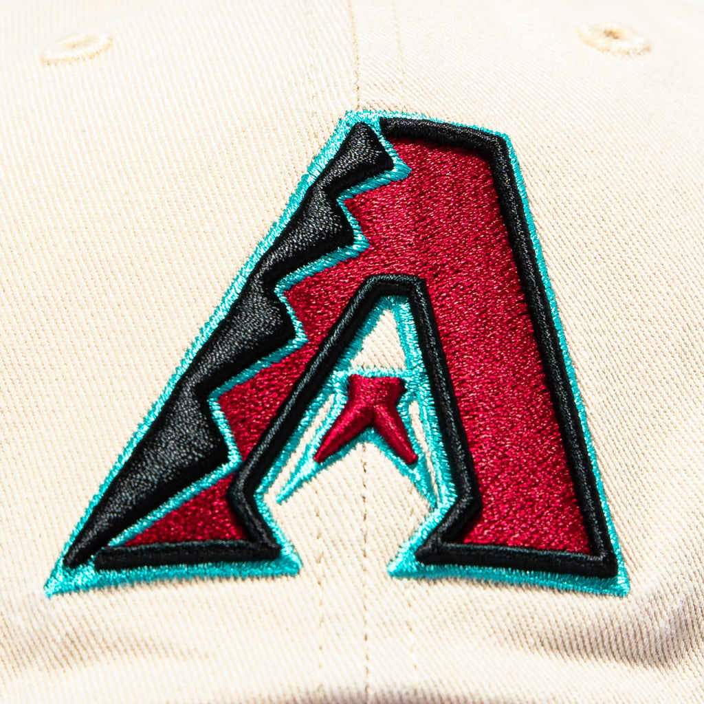47 Brand Arizona Diamondbacks Cleanup Adjustable Hat - Stone, Red