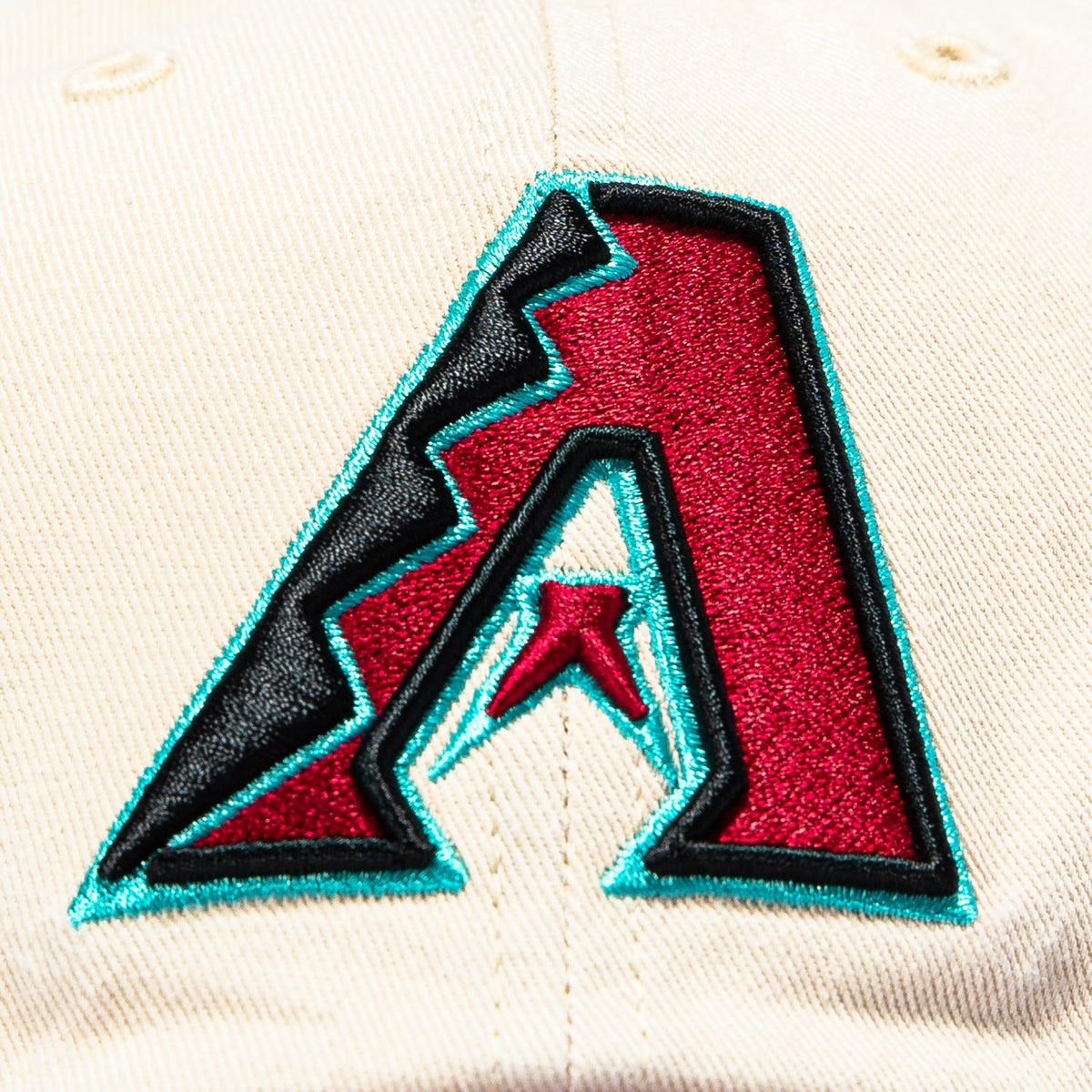 47 Brand Arizona Diamondbacks Cleanup Adjustable Hat - Stone, Red