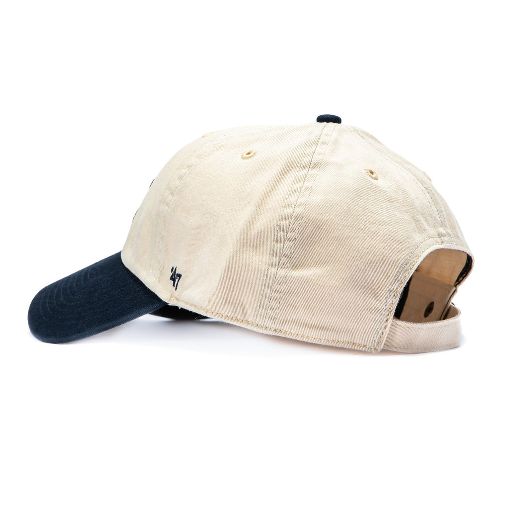 47 Brand Atlanta Braves Cleanup Adjustable Hat - Stone, Navy