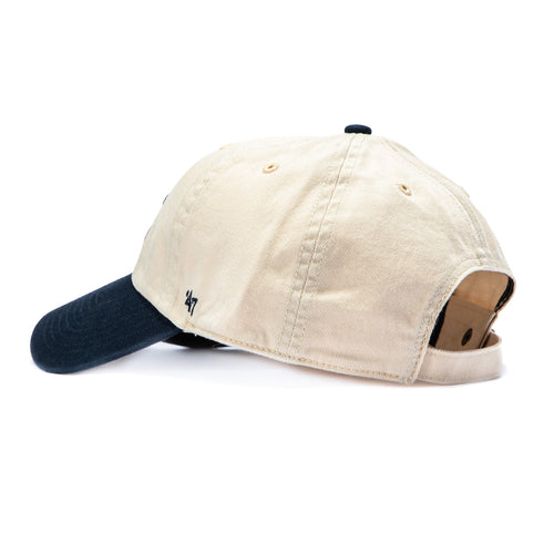 47 Brand Atlanta Braves Cleanup Adjustable Hat - Stone, Navy